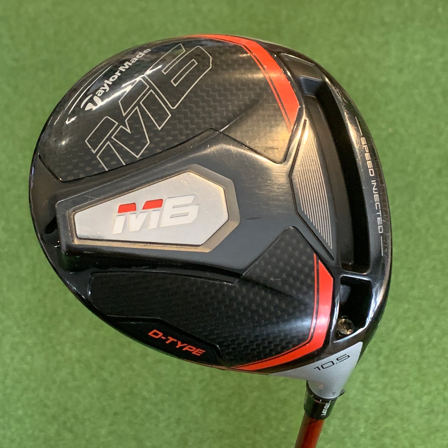 RH Taylormade M6 D-Type Driver (10.5). Stiff Flex.