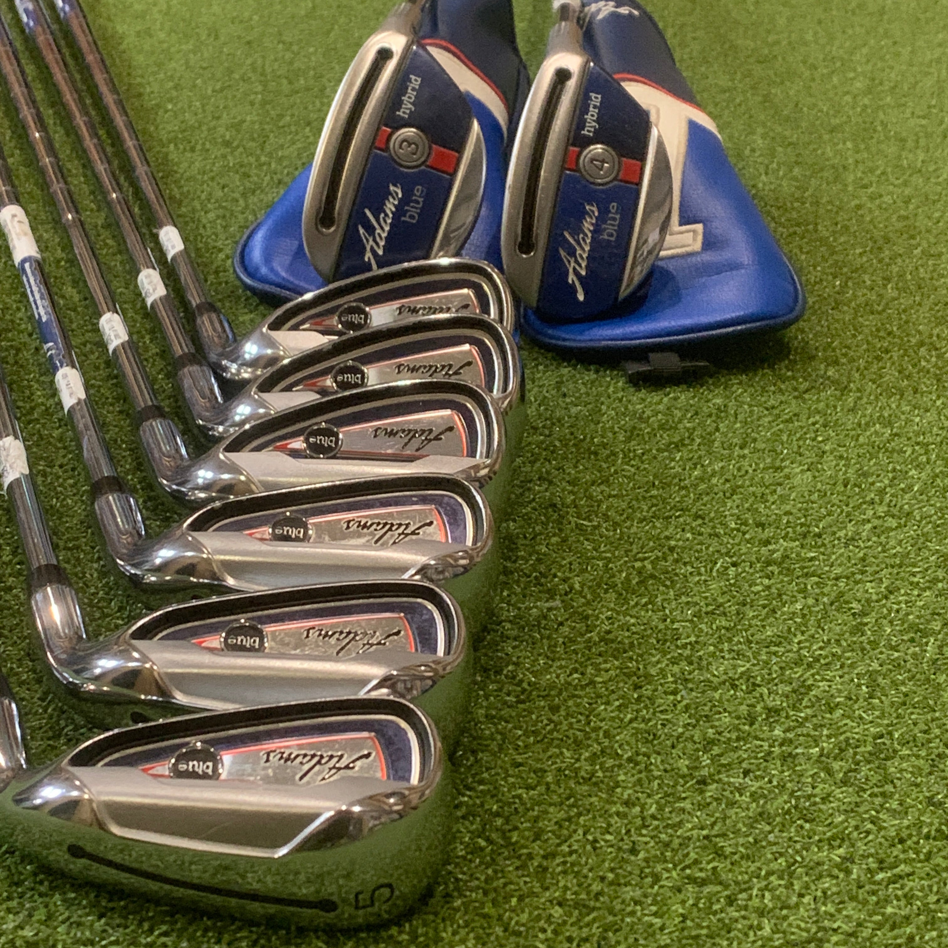 Adams blue irons store set