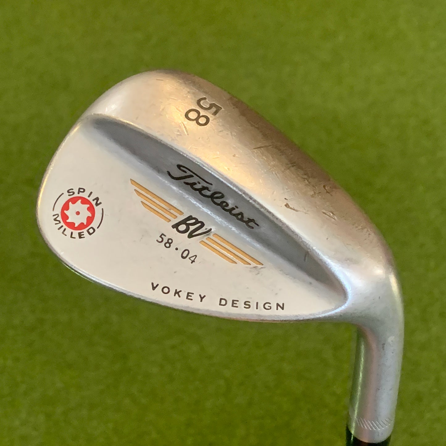 RH Titleist Spin Milled Vokey Wedge (58)