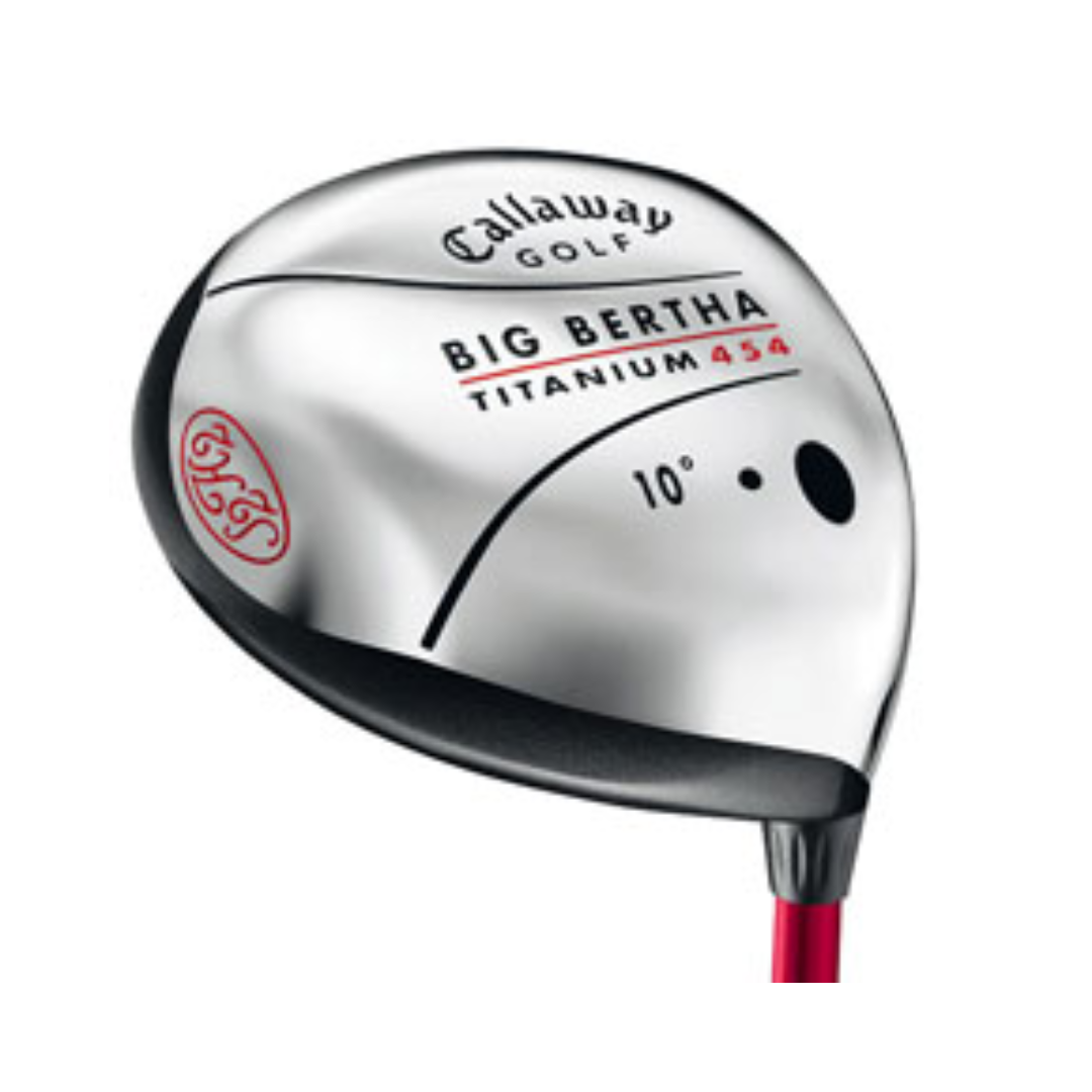 RH Callaway Big Bertha Titanium 454 Driver (10). Regular Flex.