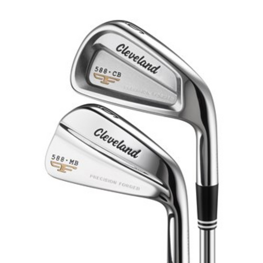 RH Cleveland 588 Forged Combo Iron Set (4-PW). Stiff Flex Steel.