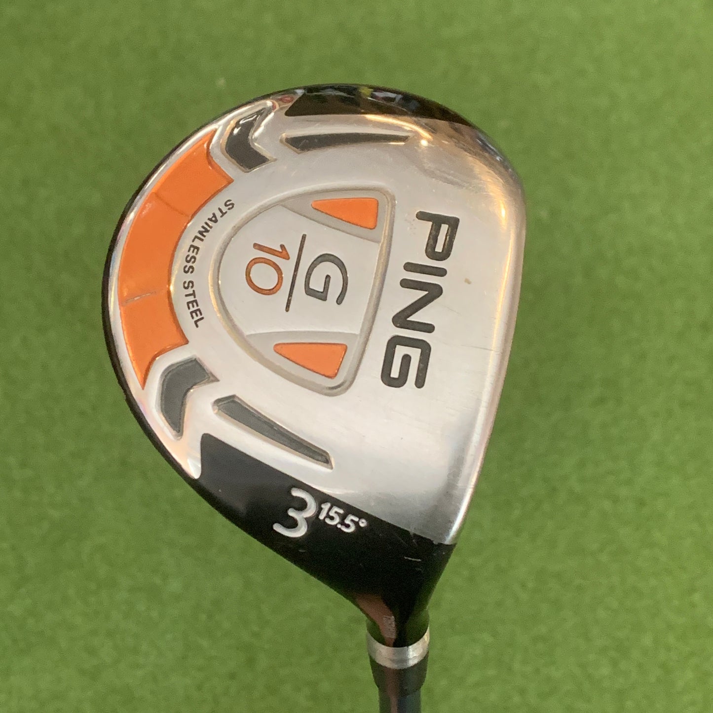 RH Ping G10 3 Wood. Regular Flex.