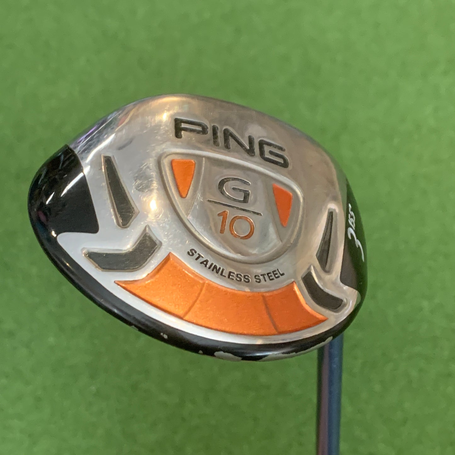 RH Ping G10 3 Wood. Regular Flex.