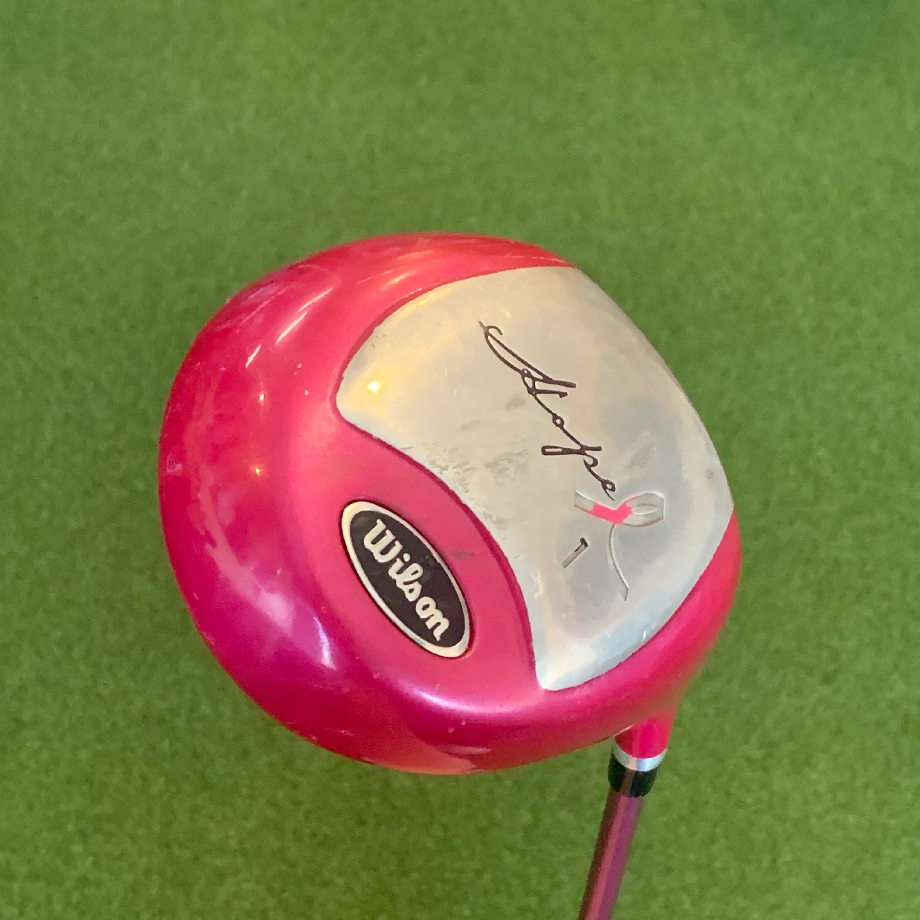 Wilson Hope purchases Womens Pink Golf Club Set RH