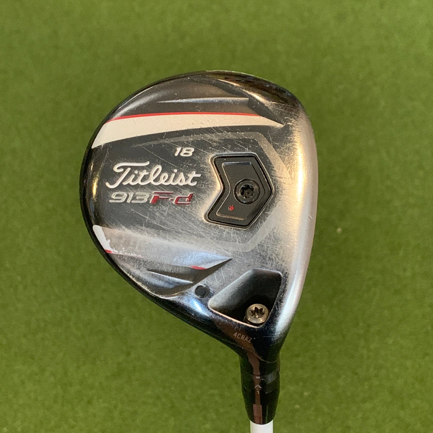 RH Titleist 913 Fd 5 Wood. Stiff Flex.