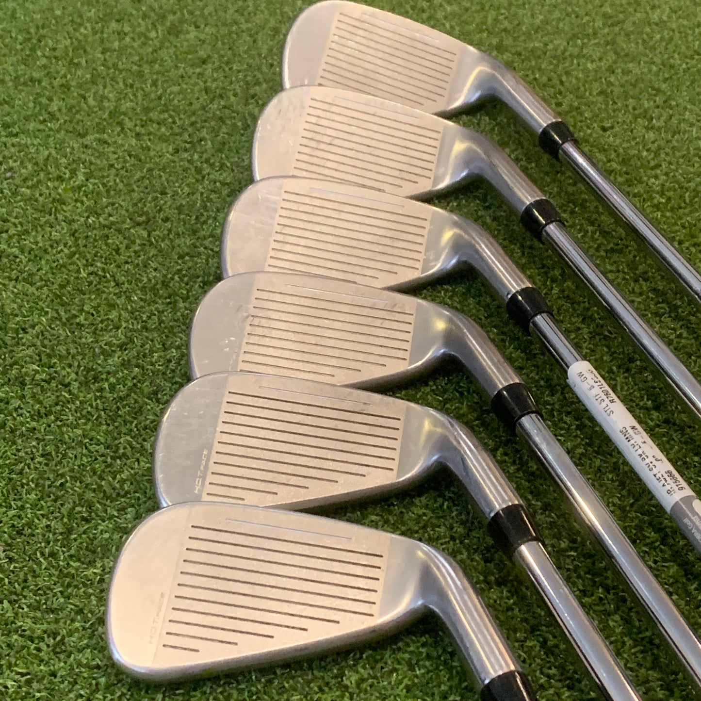 LH Cobra Aerojet Iron Set (5-PW). Stiff Flex.