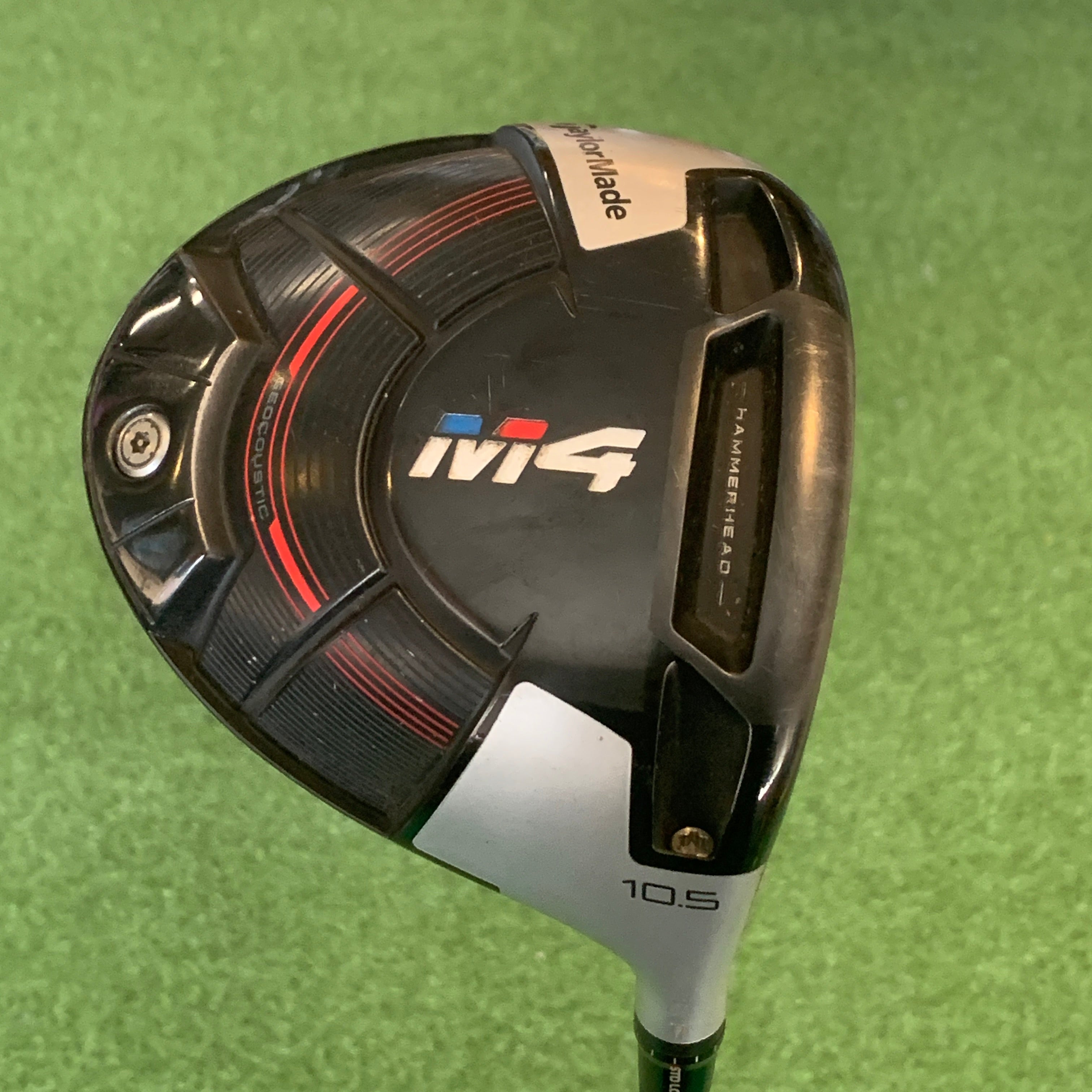 Nice! TaylorMade M4 9.5° Degree Driver Supercharged Pro Launch Stiff deals Flex Shaft