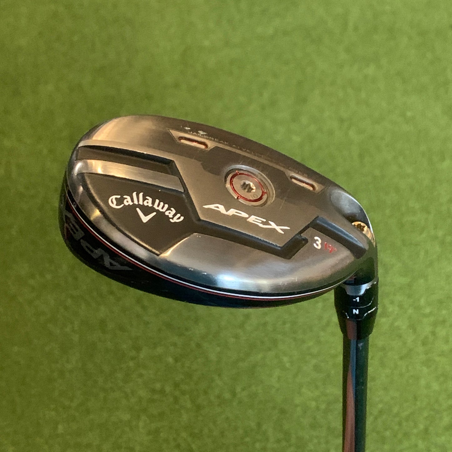 RH Callaway Apex 21 3 Hybrid. Stiff Flex.