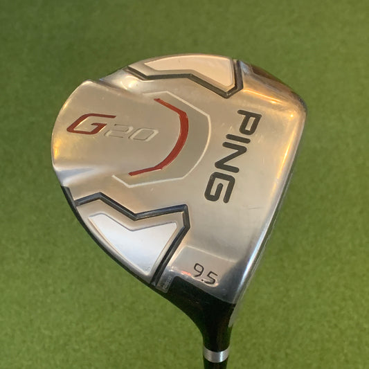 RH Ping G20 Driver (9.5). Regular Flex.