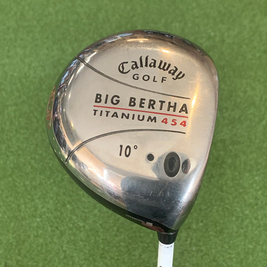 RH Callaway Big Bertha Titanium 454 Driver (10). Regular Flex.