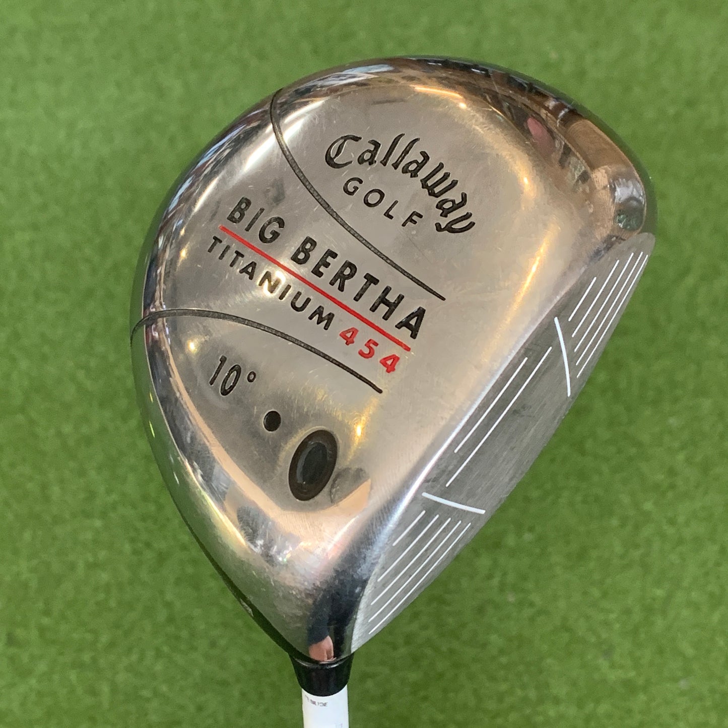 RH Callaway Big Bertha Titanium 454 Driver (10). Regular Flex.