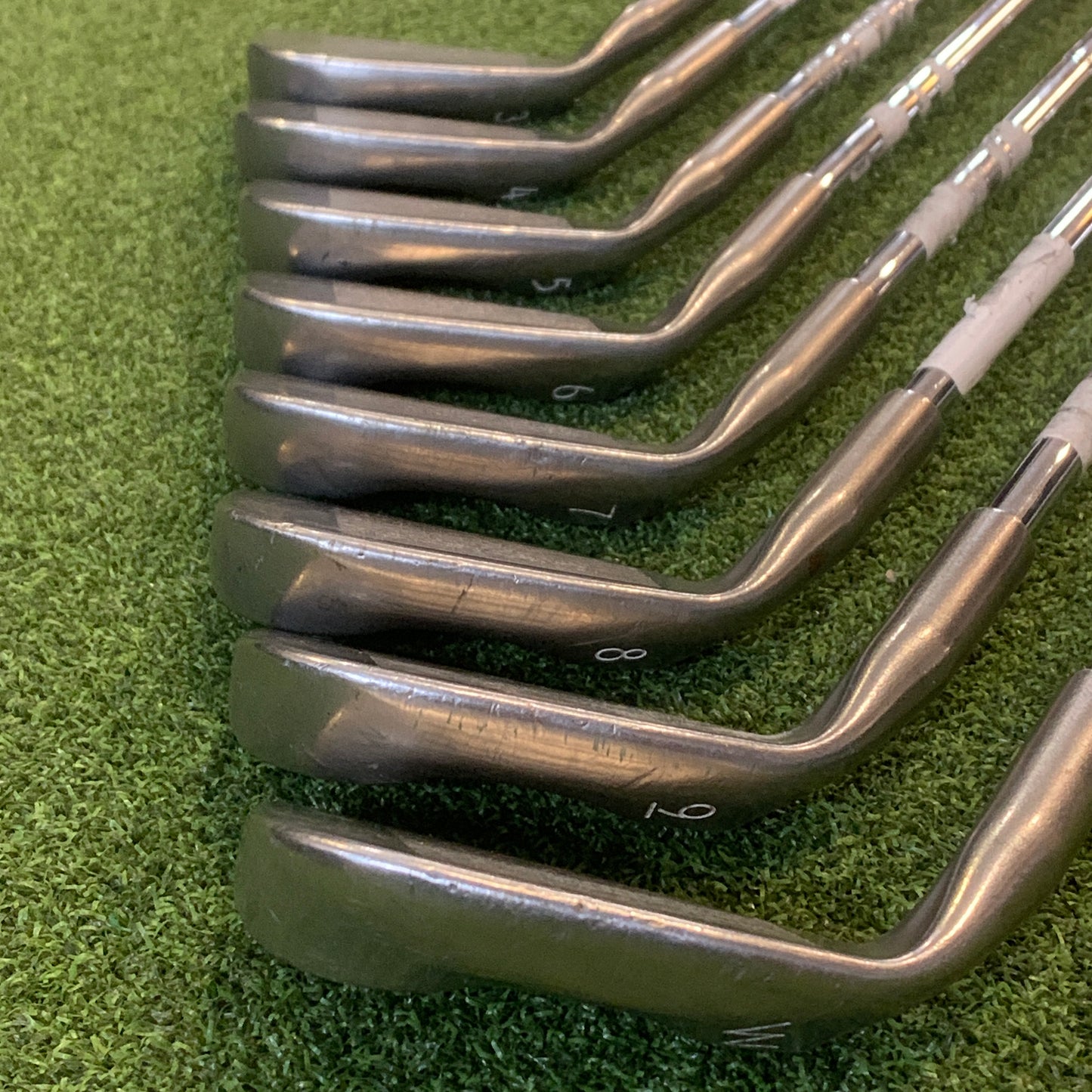 RH Ping Zing Karsten Iron Set (3-W). Regular Flex.