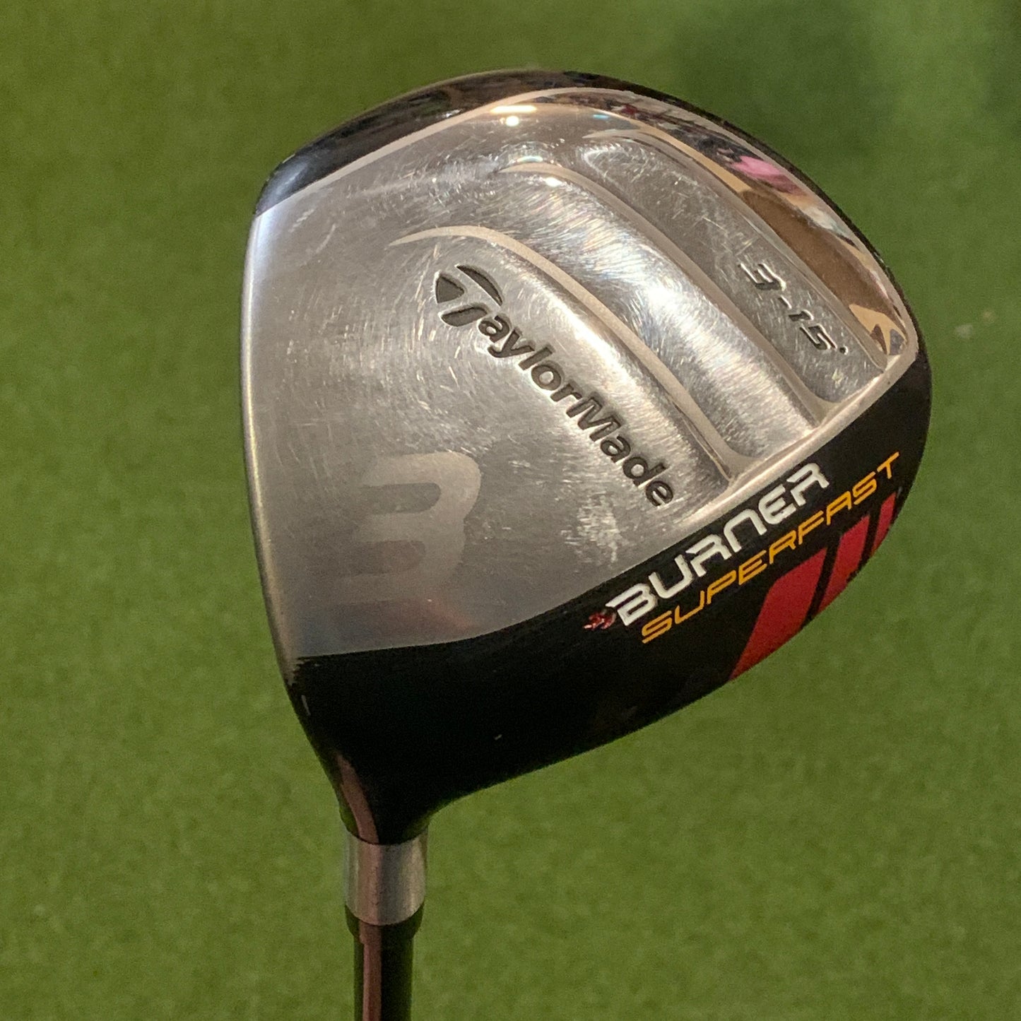 LH Taylormade Burner Superfast 3 Wood. Regular Flex.