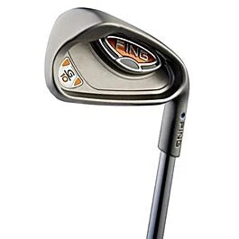 RH Ping G10 Blue Dot Iron Set (5-W). Regular Flex Steel.