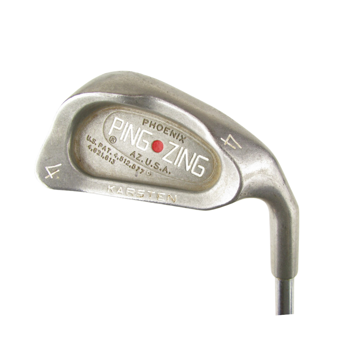 RH Ping Zing Karsten Iron Set (3-W). Regular Flex.