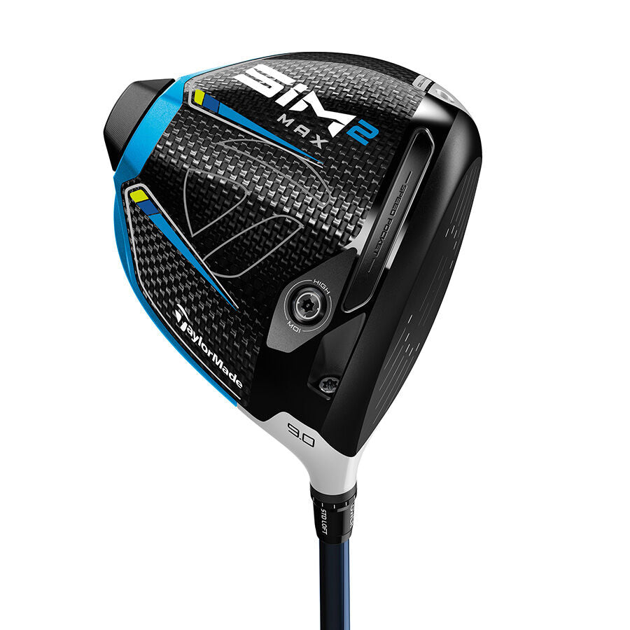 NEW RH Taylormade Sim 2 Max Driver (9). Regular Flex.