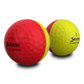 Srixon Q-Star Tour Divide Golf Balls - Red/Yellow