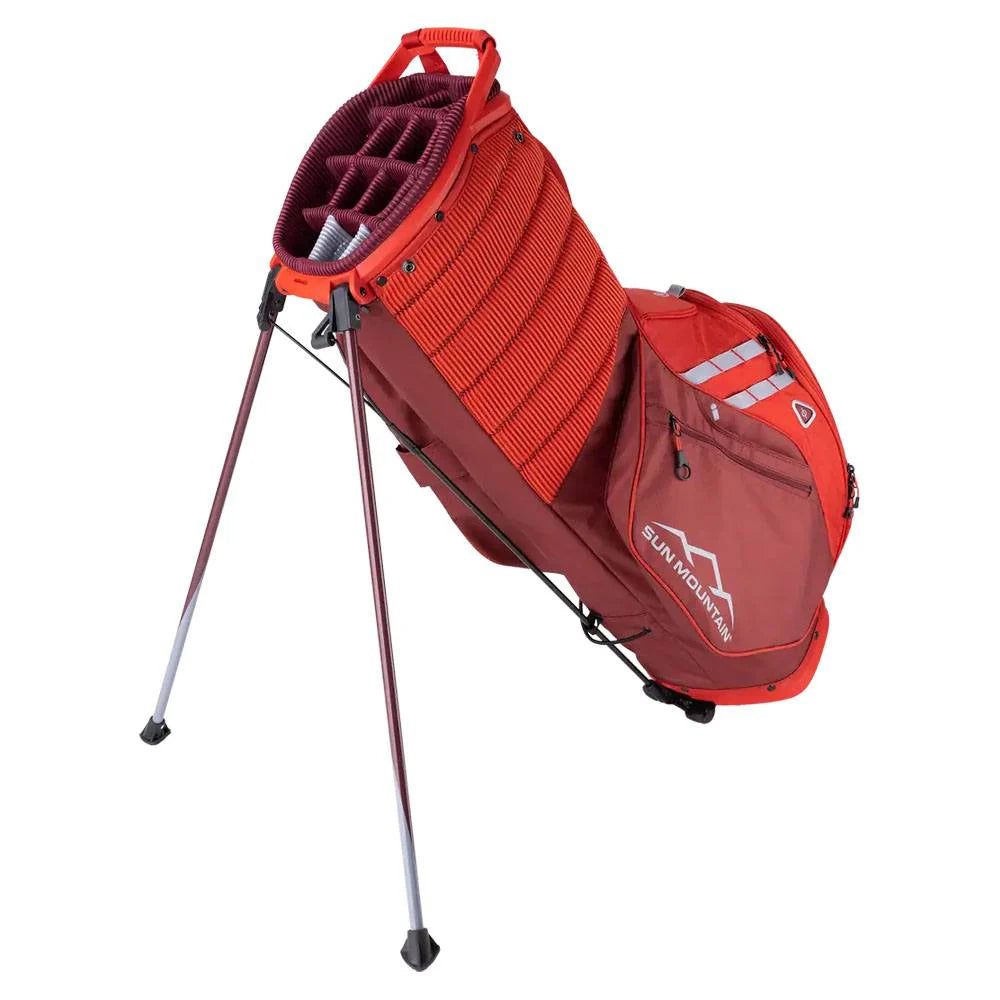 NEW Sun Mountain 4.5 LS 14 Way Stand Bag - Red