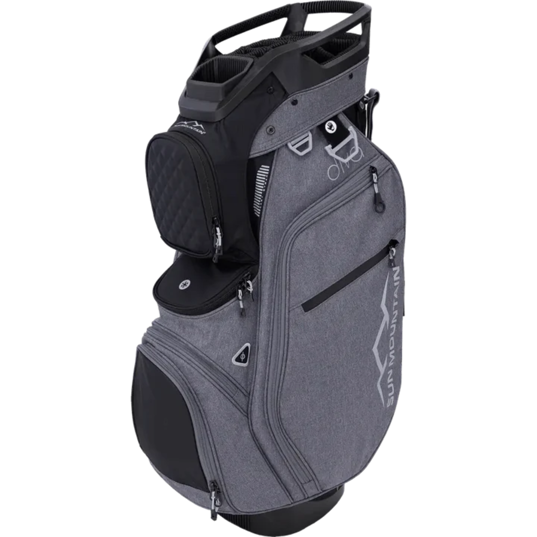 NEW Sun Mountain Diva Cart Bag - Black/Grey