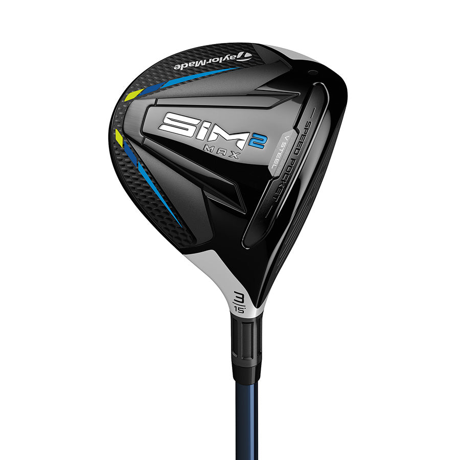 RH Taylormade Sim 2 Max 5 Wood. Senior Flex.