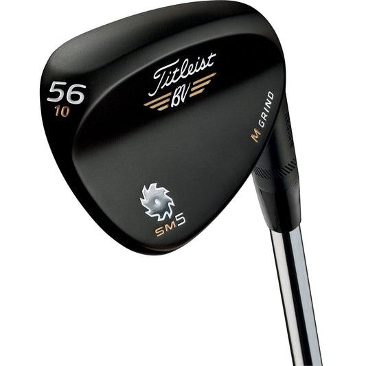 LH Titleist SM5 S Grind Raw Black (56) Wedge