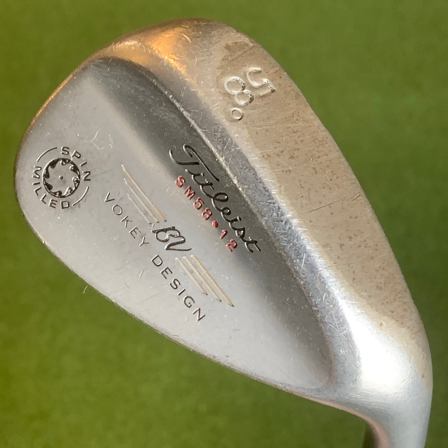 RH Titleist Spin Milled BV Vokey (58°) Wedge